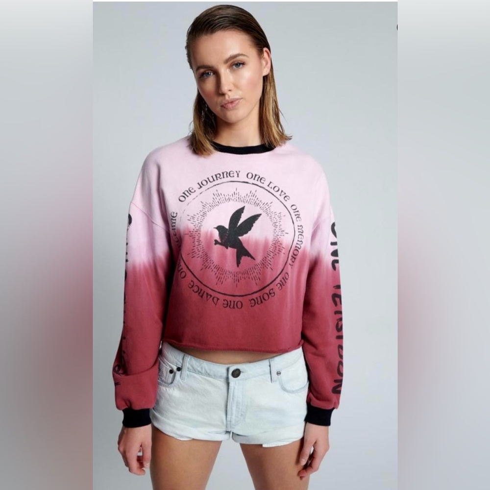 One Teaspoon NWT From the Stars Dipped Collection Crewneck SZ XS online now - Picture 4 of 8